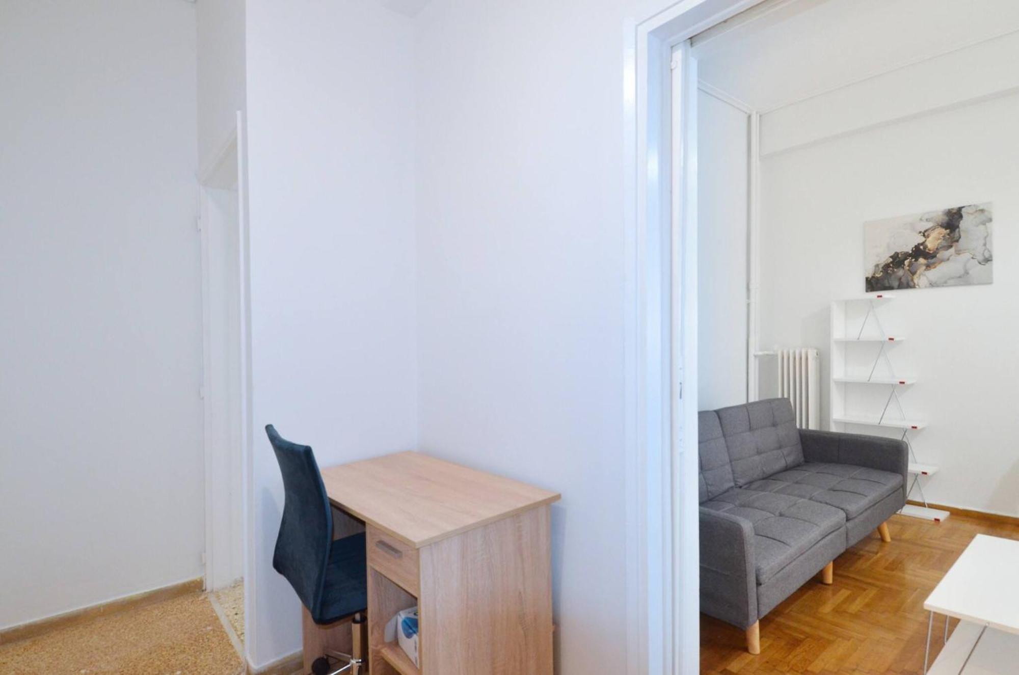 A Cozy Minimal Apartment At Koukaki, Dimitrako... Atina Dış mekan fotoğraf