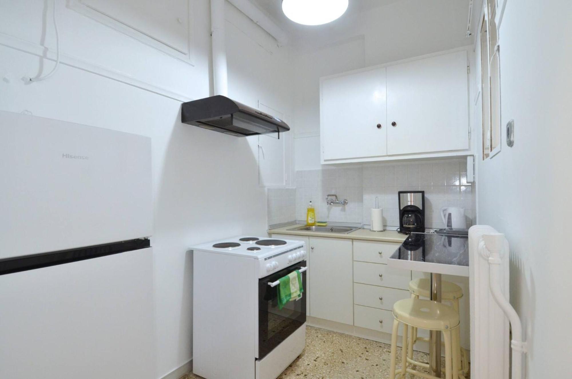 A Cozy Minimal Apartment At Koukaki, Dimitrako... Atina Dış mekan fotoğraf